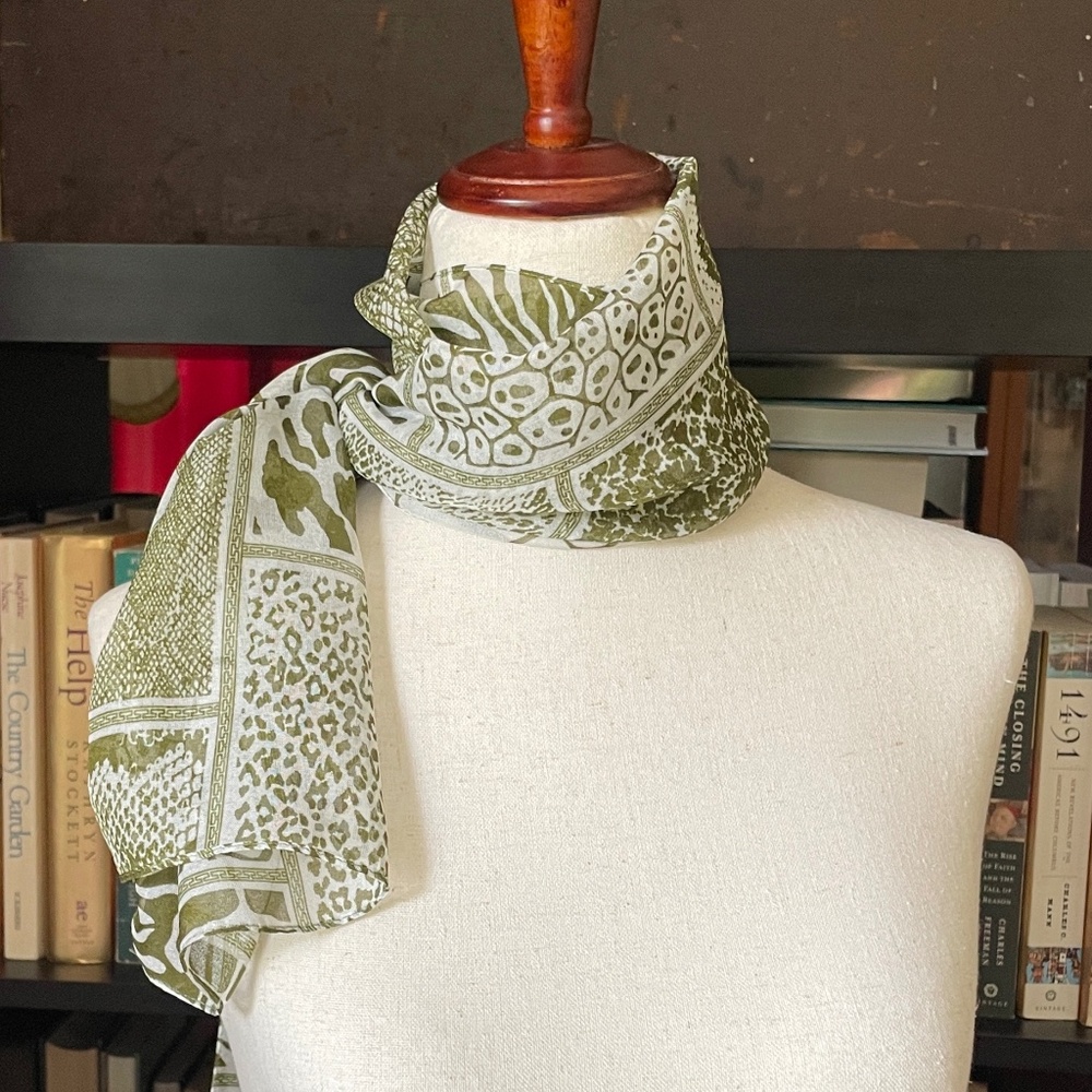 vintage Dennis Basso scarf